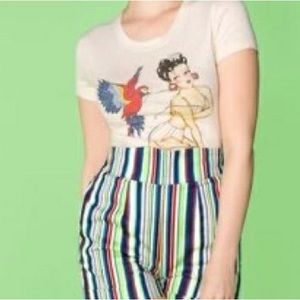 Pin Up Girl Clothing Laura Byrnes PUG Rainbow Shorts